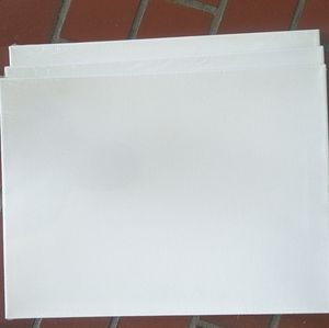 3 Blank painting canvas 16"x20"